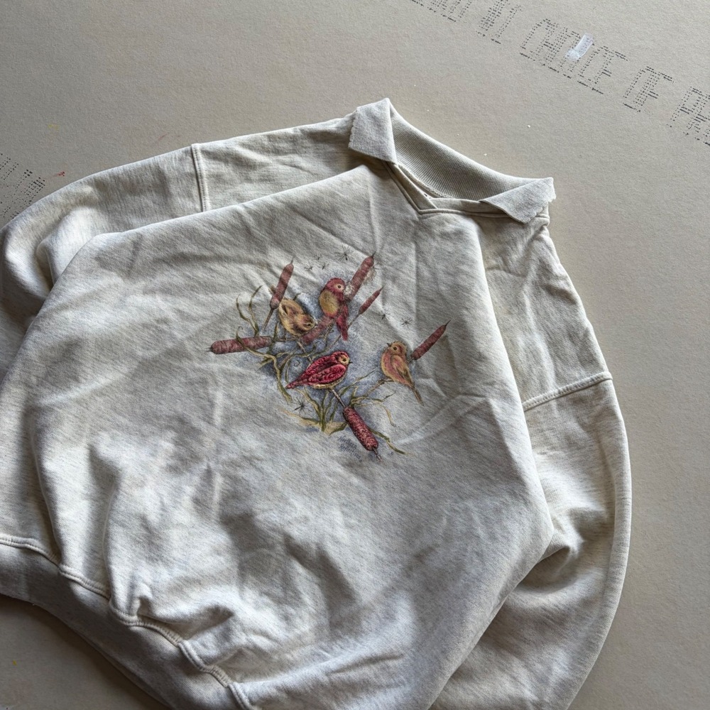 Vintage 90s Northern Reflections Nature Bird Graphic crewneck